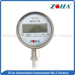 Industrial Digital Water Pressure Gauge , 100mm Electronic Hydraulic Pressure