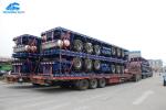 12pcs Container Lock Container FlatBed Trailer Bulk Cargo Transport