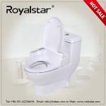 Electric Hygienic Heated Toilet Seat Bidet , Automatic Toilet Seat ABS Plastic