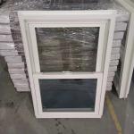 New Product 78mm Series Upvc Double Hung Window Vinyl Plastic Price