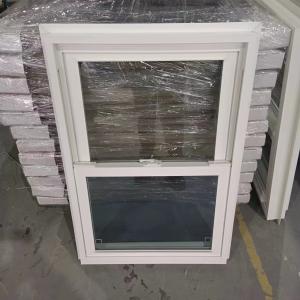 China New Product 78mm Series Upvc Double Hung Window Vinyl Plastic Price factory