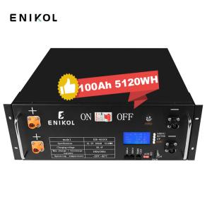 China Li Ion Stackable LiFePo4 Battery 24V 200ah Rechargeable Solar Battery Pack 100ah 48V factory