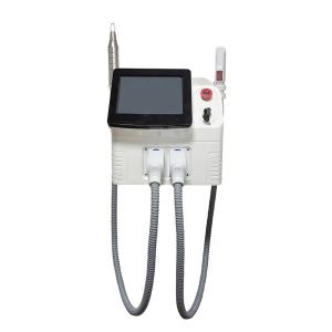 China Newest 2 in 1 Portable Picosecond Tattoo Removal IPL Elight Hair Removal Machine factory