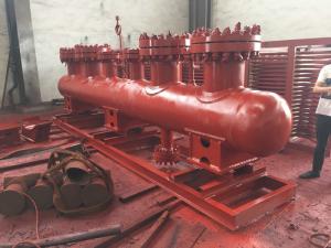 China Customized Color Mud Drum In Boiler / Steel Boiler Spare Part Drum factory