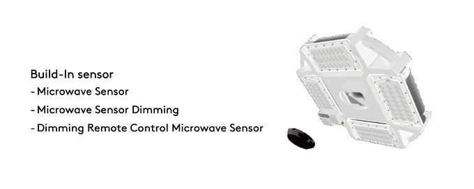 Aluminium Cooling Fin AC 100-277V 50 - 60 Hz High Bay Led Lights with 300w 150LM/W, 30 60 90 120 Degree