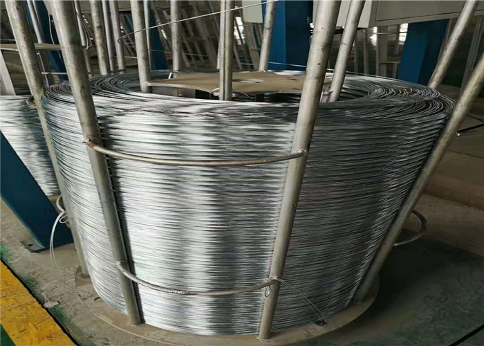 Cold Electric Wire Galvanizing Line For 380 ~ 550 MPa Iron Steel Wire Zinc Coating