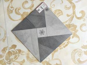 China Anti Scratch Terrazzo Porcelain Tile White Gray Beige Black Color factory