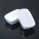 Frozen 650ml PP Square Household Large Capacity Food Crisper Container Box