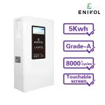 Lifepo4 51.2V 48V 200AH Solar Battery Pack with BMS and Communication Touch