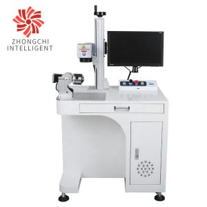 China 300*300mm Industrial Laser Marking Machine 50W , 50Hz Optical Laser Engraving Machine factory