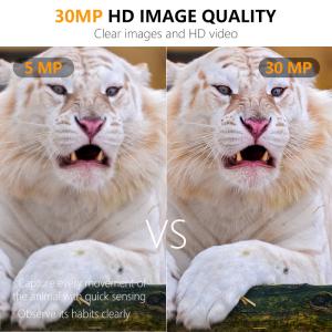 China Mini size cost-effective hunting camera KW561 with 30MP/1080P waterproof IP67 up to 512GB 0.3s trigger for wildlife hunting factory