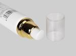 PCR PE Custom Cosmetic Tubes D35mm 35-110ml Lotion Sun Screen Foundation Airless