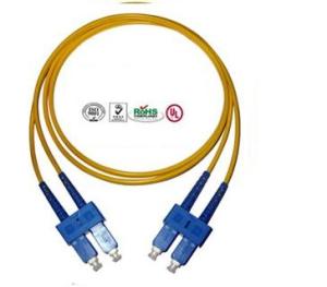 China SC Single Mode To Multimode Fiber Patch Cord 100N Sustain Tension CE Approval on sale
