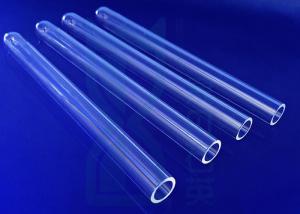 China High Temperature Corrosion Resistant Quartz Test Tube factory