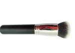 Synthetic Bronzer Makeup Brush Sliver Ferrule Grey And Black Hair