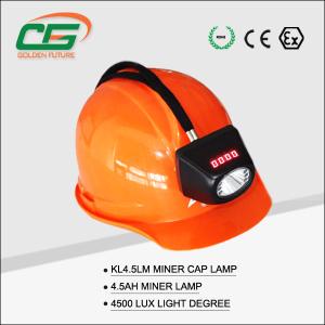 China Security Waterproof Industry Light , Underground Mining Safety Led Coal Miner Cap Lamp factory