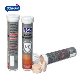 Electrolyte Effervescent Customizable Tablets With Vitamin C