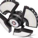 Ac85-265v 100w Led Highbay Cct 6500k 100lm/W Foldable For Garage Lighting