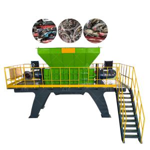 China Scrap Metal Electric Motor Shredder Machine Car Engine Block Shredder factory