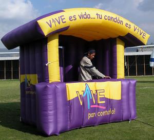 China Outdoor Inflatable Tradeshow Booth factory