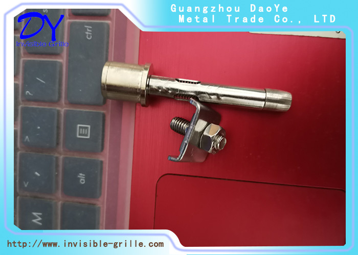 Punching Processed Highest Grade Stainless Steel Invisible Balcony Grille