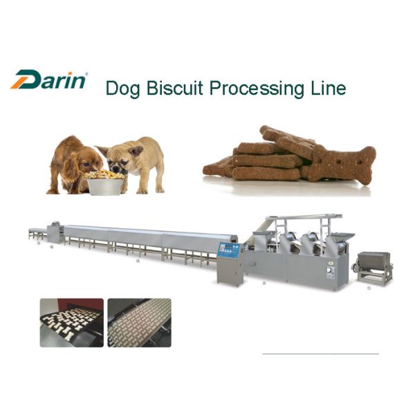 China Crispy Dog Beloved Or Cat Beloved Biscuit Processing Line / Biscuit Making Machine factory