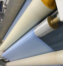China High Performance White PVA Cold Water Soluble Film Embossed Laminated factory