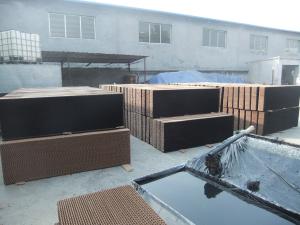 China Poultry Cooling Pad and Black paint, Colour Evaporative Cooling Pad factory