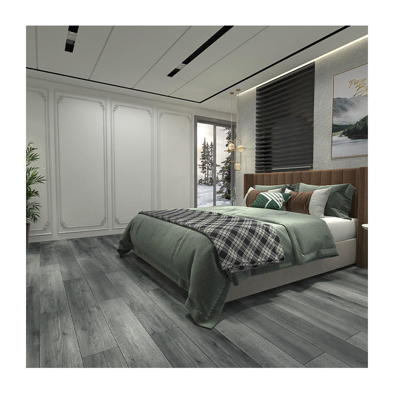 Customized 2-9MM SPC Vinyl Flooring SPC Click Plank Wear Resistant