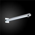 Mirror Effect Square Rain Shower Head , 360 Degree Rotation Waterfall Shower