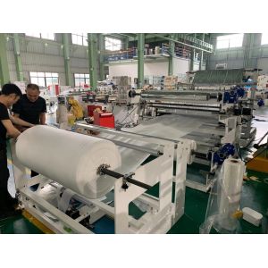 70PCS/Min 3 Side Seal Bag Making Machine , Three Side Seal Pouch Making Machine