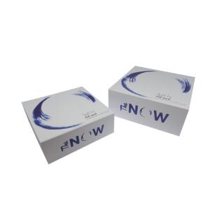 China OEM White Gift Packing Box Matte Lamination Finish For T-Shirt / Shoe factory