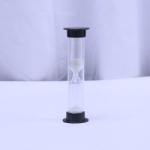 1 3 5 Minutes Plastic Hourglass Timers Color Customized For Brushing