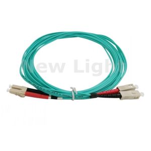 FTTH SC - LC Optical Fiber Patch Cord Single Model 2.0mm Diameter For Cabling