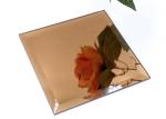 Beautiful Tinted Mirror Glass 2~6mm Thickness Beveled Glass Bathroom Mirrors