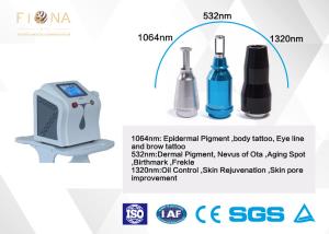 China 6 * 140mm Lamp Laser Tattoo Removal Machine 532nm Easy Operation CE Certification factory