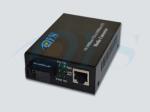 Cat 5 UTP 10 / 100M Single Mode Fiber Media Converter , 4 Lan Port