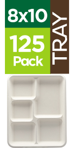 5 Compartment Tray