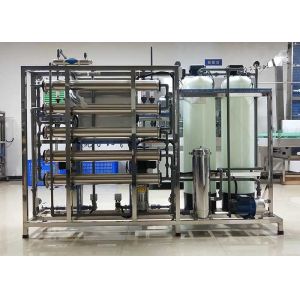 Cosmetic Factory Ultrapure Water System 500LPH Reverse Osmosis Purification