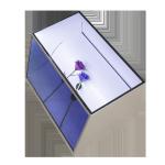 Trade Show Transparent Display Screen 1920*1080 Showchase Advertising Player
