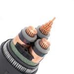 Copper Conductor 110kv XLPE Insulated Power Cables Flexible For Construction