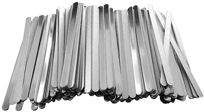 3mm Size Disposable Mask Materials Aluminum Strips For KN95 Face Shield