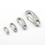 Egg Shape Stainless Steel Spring Snap Hook Boat Accessories Rigging Hardware