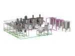 Emulsification Homogenizer Mixer Machine Toothpaste Production Machine