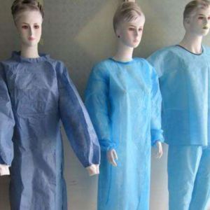 Waterproof Medical Protective Clothing Latex And Fiberglass Free