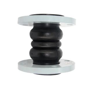 China Carbon steel type Corrosion-resistant Double Ball Flange Rubber Joint factory