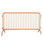 Galvanized Interlocking Steel Barricades Universal Durable Weather Resistant