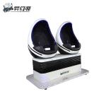 9D VR Egg Chair Roller Coater 2 Players 220V For VR Theme Park