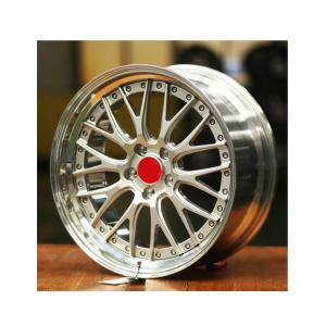 China Chinese Alloy wheels 2pcs forged custom design auto parts 5holes 18inch alloy wheels with factory price factory