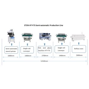 High Speed Linear LED Light Making Machine 0603 SMT Pick And Place Machine